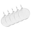 NAMOARLY 5pcs Weather-Resistant Metal Shooting Targets for Training Use Compact and Sturdy Manganese Steel Practice Tools for Bows Arrows and view 1