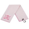 CybGene Microfiber Golf Towel for Women, 16'x 24', Pink - Initial B view 1