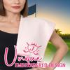 CybGene Microfiber Golf Towel for Women, 16'x 24', Pink - Initial B view 2