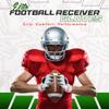 Dot Stitch Jester face Football Gloves Silicone Grip Youth Football Receiver Gloves Joker Receiver Glove Kids Receiving Glove for Youth Kids Men Adult & Unisex view 4
