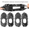 30 TeethIce Cleats, Lightweight Reusable Ice Shoes Grippers for Outdoor Mountaineering Snow for Any Shoes or Boots (M) view 3