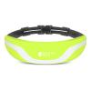Packer Teck Night Runner Belt Bag, Fanny Pack, Waist Pack, Adjustable Strap, Reflector Lining for low light/night time activities, Lightweight, Water Resistant, Unisex (Light Green) view 1