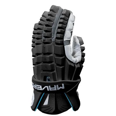 PG Sports Maverik Shift Player Lacrosse Gloves (Black, Small 10")