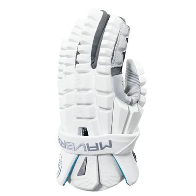 PG Sports Maverik Shift Player Lacrosse Gloves (White, Large 13")