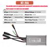 36V 48V 750W KT 25A Electric Bicycle 9 PIN Brushless Motor Controller Sine Wave, Waterproof LCD3 Controller Display Panel TT009 Thumb Throttle 1T4 Cable Kit Modification for E-Bike Electric Bike view 3
