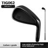 Golf Iron Club - #7 Single Iron with Carbon or 431 Stainless Steel Rod for for Men and Women Golf Sports (Black,#7,with R Carbon Rod) view 2