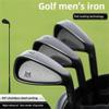 Golf Iron Club - #7 Single Iron with Carbon or 431 Stainless Steel Rod for for Men and Women Golf Sports (Black,#7,with Steel Rod) view 3