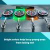 2pcs Blue Menjo Outdoors Magnetic Compass, Kids Hiking Gear Ideal for Boy Scouts or Wilderness Enthusiasts. Survival Compass for Camping, Hiking, Backpacking, Mountaineering, and Exploration view 3