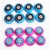 8 Pack 64mm 68mm 70mm 72mm Inline Skate Wheels Outdoor Indoor Kids 85A Asphalt Formula Inline Wheels Inline Replacement Wheels with Bearings ABEC-9 and Spacers (Pink,64mm) view 4