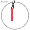 Aerial Straps Aerial Hoop Hand Lyra Hoop Hand Loop for Aerial Cube Pole Circus Acrobatics Dance Strength Training (Red) view 2