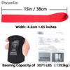 Aerial Straps Aerial Hoop Hand Lyra Hoop Hand Loop for Aerial Cube Pole Circus Acrobatics Dance Strength Training (Red) view 3