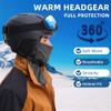 Balaclava Ski Mask for Men Cold Weather,Winter Thermal Face Mask for Snowboard Motorcycle Cycling view 2