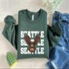 Seattle Football Fan Sweatshirt, Big Game Sunday Pullover, Unisex Casual Sports Crewneck for Football Lovers men view 2