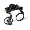 okyass PVS-14 NPBM-D Non-Powered Bridge Mount Dual Dovetail NVG Mount Tactical PVS 14 Night Vision Goggles Mount Adapter (Black) view 2