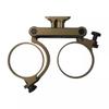 okyass PVS-14 NPBM-D Non-Powered Bridge Mount Dual Dovetail NVG Mount Tactical PVS 14 Night Vision Goggles Mount Adapter (Tan) view 3