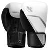 Hayabusa E1 Boxing Gloves for Men and Women - White/Silver, 14oz view 1