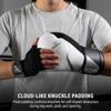 Hayabusa E1 Boxing Gloves for Men and Women - White/Silver, 14oz view 4