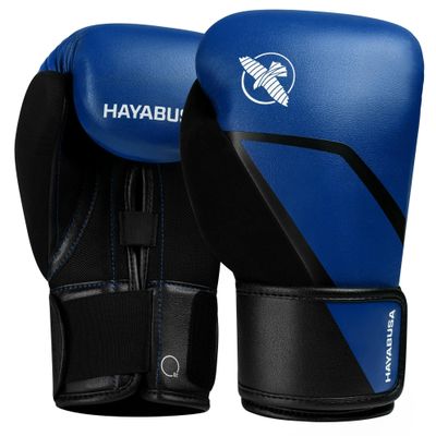 Hayabusa E1 Boxing Gloves for Men and Women - Blue/Black, 14oz
