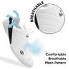 Daedo Taekwondo Shoes KIX - Microfiber Outer Layer, Rubber Outsole, Lightweight and Elastic Design for Comfortable Taekwondo Training, Size: 7 White view 4