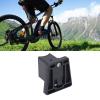 NineFit Basics Front Carrier Block, Fork Rack Carrier Block Bag Mount Adapter Bag Bracket for Brompton Folding Cycling Part (Black) view 3