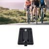 NineFit Basics Front Carrier Block, Fork Rack Carrier Block Bag Mount Adapter Bag Bracket for Brompton Folding Cycling Part (Black) view 4