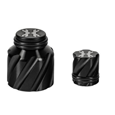 HK Army Elite Thread Protector Fill Nipple Cover for Air Tanks (Orbit, Black)