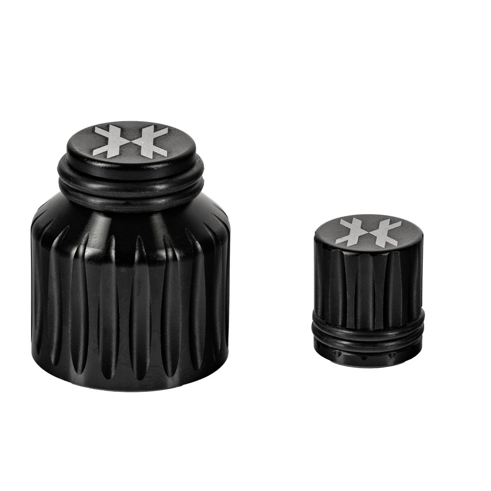 HK Army Elite Thread Protector Fill Nipple Cover for Air Tanks (Nova, Black)