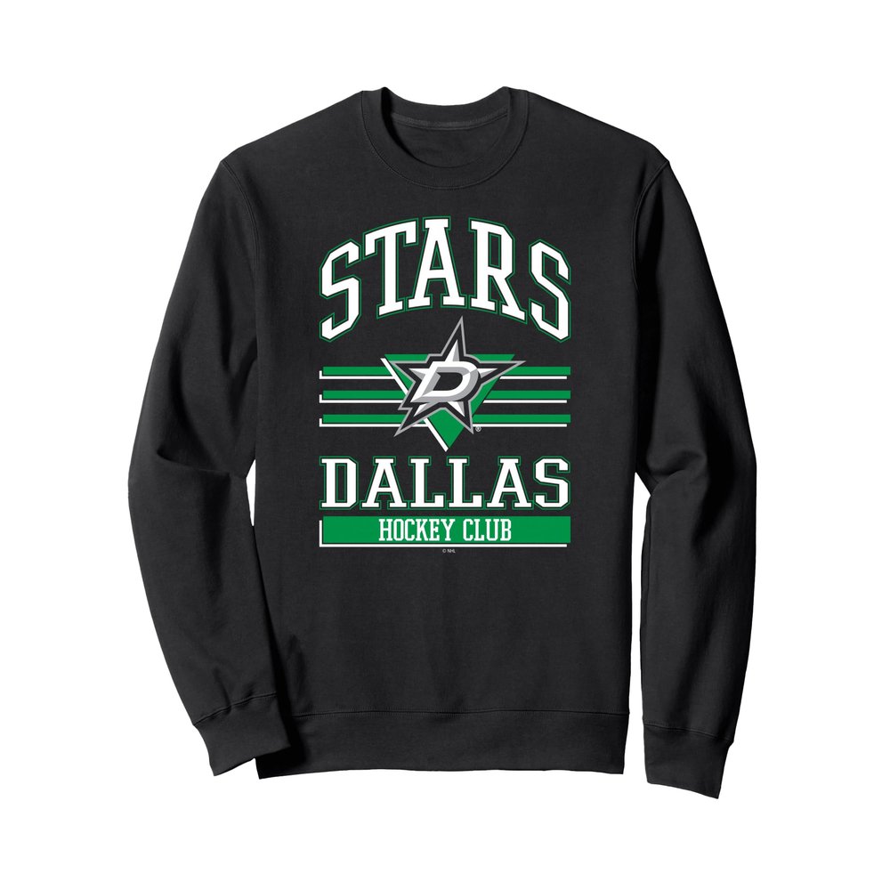 Dallas Stars Hockey Club Black Officially Licensed Sweatshirt