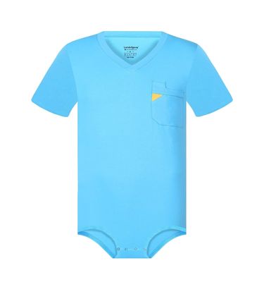 Landofgenie Onesie for Men Jumpsuit Romper One Piece Pajamas Mens Short Sleeve Cotton Bodysuit Cosplay Doctors Uniform L Blue