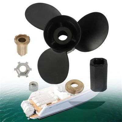 munirater 135-300HP Propeller Kit 48-832830A45 14 1/2 x 19 Replacement for 90 115HP 2014 135-200HP 1987 220HP 198788 225HP 1980 250400HP 1990