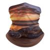 Neck Gaiter Sea Turtle Sunset Balaclava Windproof Face Mask Scarf for Men Women Sun Protection Headwear Breathable Face Cover Bandana for Skiing Hiking 19.6x9.8 Inch view 1