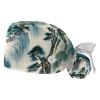 2 Pieces Scrub Caps Women Men's Scrub Cap Nursing Scrub Caps for Hospital Mountain Waterfall Multicoloured