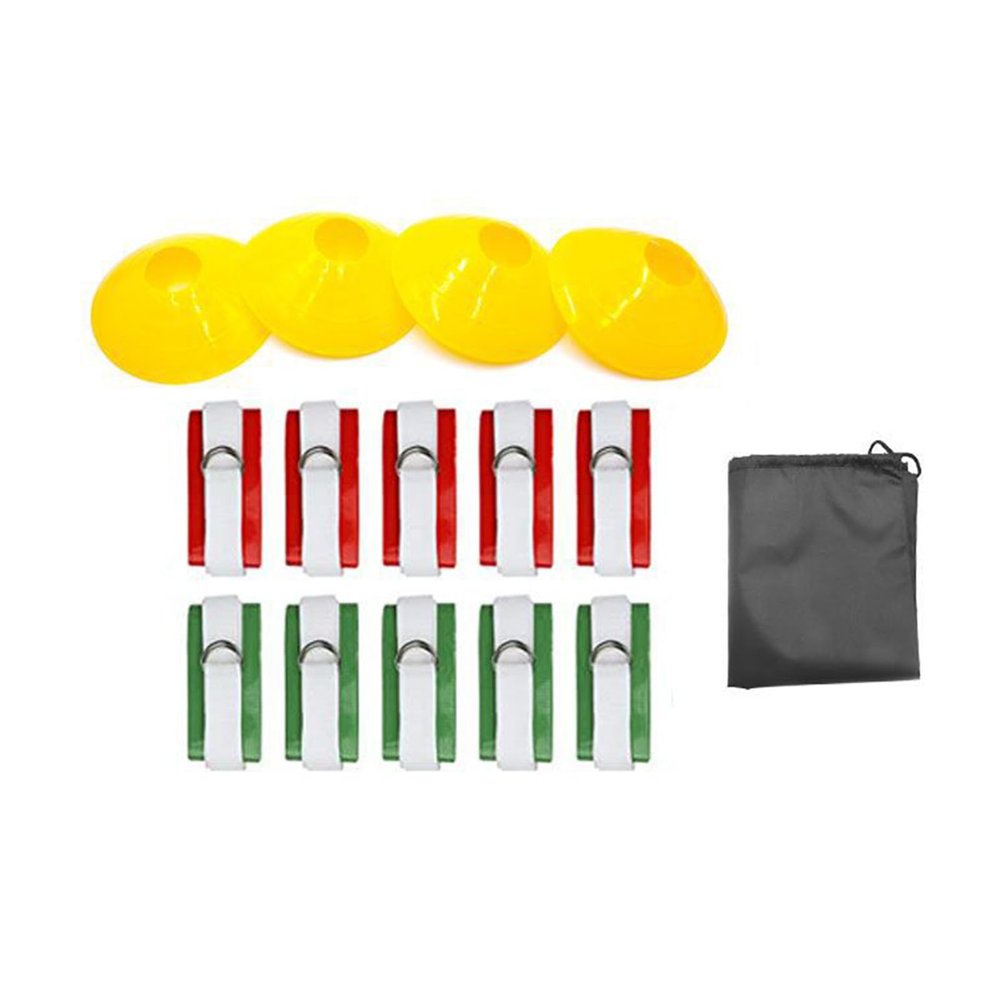 Flag Football Belts 10/12/14 Set Adjustable Flag Football Set with Flags for Youth Adults Indoor Outdoor Training Equipment (redgreen,10Belts)