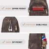 BOSTANTEN Small Sling Bag for Women Leather Crossbody Bags Fanny Pack Chest Bag for Travel view 4
