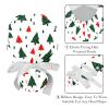 2 Pieces Scrub Caps Women Men's Scrub Cap Cute Scrub Caps Women for The Surgeon Pattern Christmas Tree Multicoloured view 4