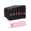 Hip Thrust Bench for Core Ab Strength Training Hip Thrust Box for Home Gym Total Body Workout Multi-Functional Whole Body Workout Box (Light Pink) view 1