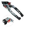 Motorcycle Accessories Handlebar CNC Adjustable Folding Extendable Brake Clutch Levers For YA&MAHA MT125 MT 125 MT-125 2014-2021 view 3