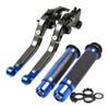 Motorcycle Accessories Folding Extendable Brake Clutch Levers and Handlebar Hand Grips For SUZUKI GSX 250R GSX250R 2016 2017 view 2