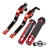 Motorcycle Accessories Folding Extendable Brake Clutch Levers and Handlebar Hand Grips For SUZUKI GSX 250R GSX250R 2016 2017 view 4