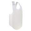 OPPWONG Boxing Body Protector, White Taekwondo Chest Guard Vest Karate Kid Taekwondo Sparring Gear with for Unisex Adult Child (S) view 1