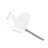 GARVALON Newborn Teething Mittens No Scratch Comfortable Nylon Mittens for Hand Eating Prevention view 2