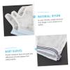 GARVALON Newborn Teething Mittens No Scratch Comfortable Nylon Mittens for Hand Eating Prevention view 3