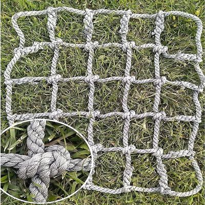 TZLGMDER Children's Climbing net Garden Climbing Cargo Net for Balcony Railing Stairs, Balcony Rope Outdoor Training Sports Net(2 * 5m(6.6 * 15.15ft))