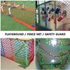 TZLGMDER Children's Climbing net Rope Mesh Stair Mesh, Outdoor Climbing Rope Mesh, Colourful Cargo Mesh for Indoor and Outdoor Sports Stair Balcony(2 * 3m(6.6 * 9.9ft)) view 4