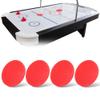 Hockey Pucks, 4 Pcs Plastic Air Ice Hockey Pucks Piece Replaceable for Tables Game Equipment (Large (82mm)) view 1