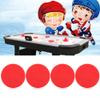 Hockey Pucks, 4 Pcs Plastic Air Ice Hockey Pucks Piece Replaceable for Tables Game Equipment (Large (82mm)) view 2
