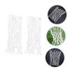 WESIEVYA 2pcs Professional Basketball Net Heavy Duty Outdoor Indoor Use Durable Nylon Mesh for Training Competition Weather Resistant Easy to Install view 3
