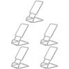 BESTYASH 5pcs Watch Display Stand Stainless Steel Jewelry Organizer for Watches and Bracelets Lightweight and Portable Metal Holder for Vanity Office and Retail Use view 1