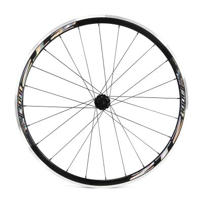 ZTZ 700C Road Bike Wheelset, Ultralight Aluminum Alloy 30mm Road Bike Wheel, 20H Front/24H Rear High-Strength Bike Rims, 700c Clincher, Rim Brake, Compatible 8-12 Speed Cassettes (Only Rear Wheel)