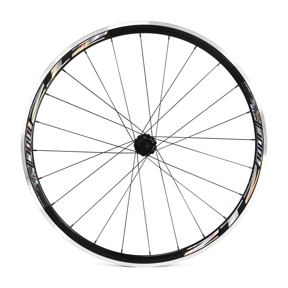 ZTZ 700C Road Bike Wheelset, Ultralight Aluminum Alloy 30mm Road Bike Wheel, 20H Front/24H Rear High-Strength Bike Rims, 700c Clincher, Rim Brake, Compatible 8-12 Speed Cassettes (Only Rear Wheel)